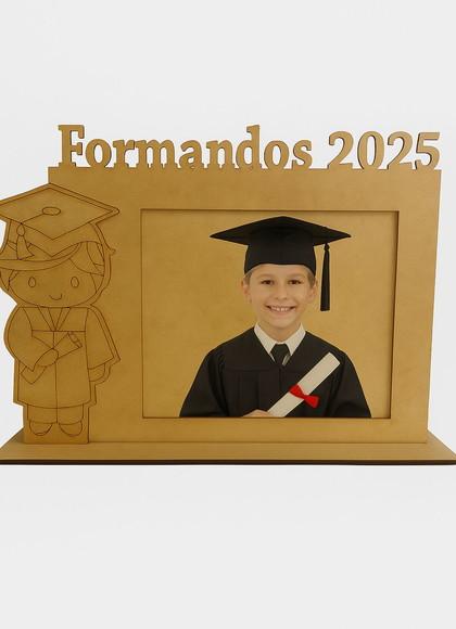 Porta-retrato mdf Formandos 2025 ? Foto 10x15 Lembrancinha