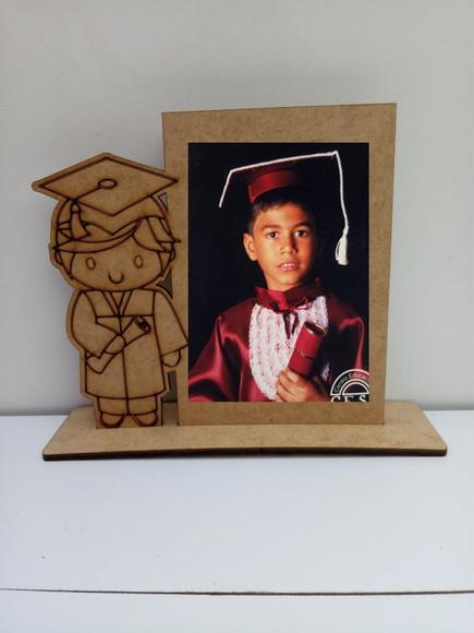 Porta-retrato mdf Formatura Infantil ? Foto 10x15 Vertical ?