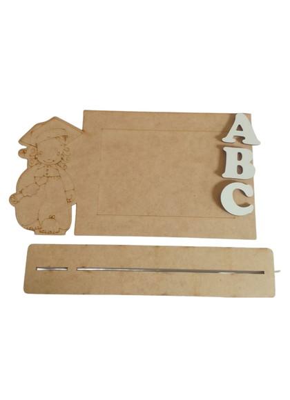 Porta-retrato mdf Formatura Infantil Abc 10x7 ? Lembrancinha
