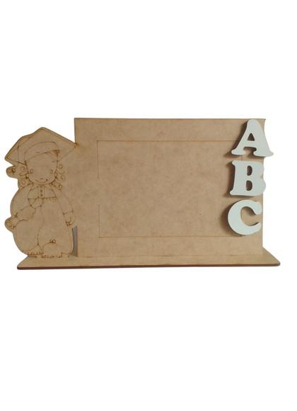 Porta-retrato mdf Formatura Infantil Abc 10x7 ? Lembrancinha