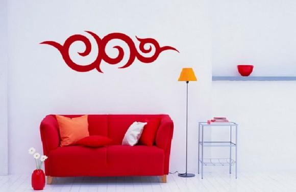 Quadro arte abstrata para ambiente em mdf 50 cm