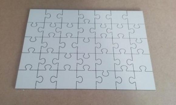 Quebra Cabeça em mdf para Sublimação m (19x15)