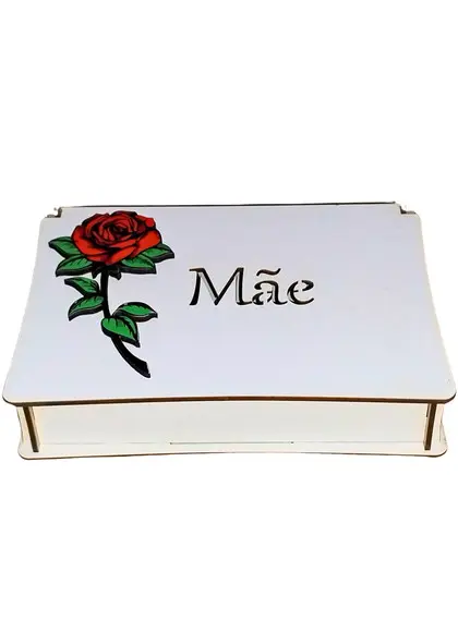 10 Caixa Mãe mdf Branco 22x16 cm