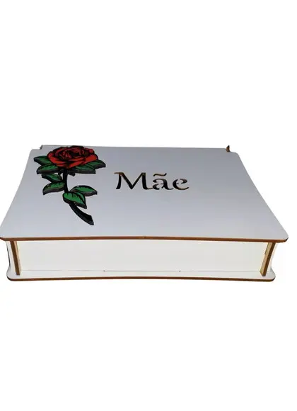 10 Caixa Mãe mdf Branco 22x16 cm