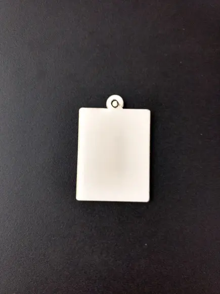 100 Chaveiro de mdf Resinado para Sublimar