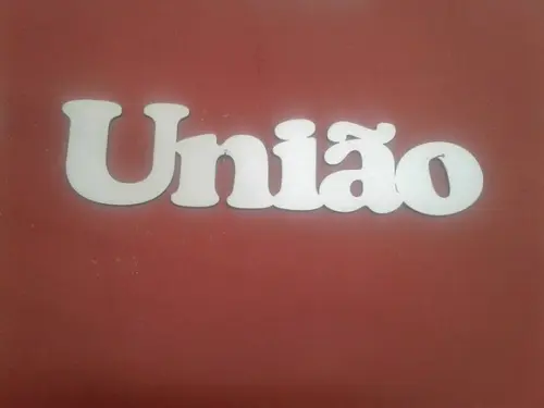 15 Palavras Cursivas mdf Branco