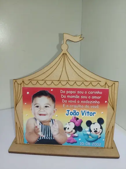 20 Porta Retrato Circo 10x15