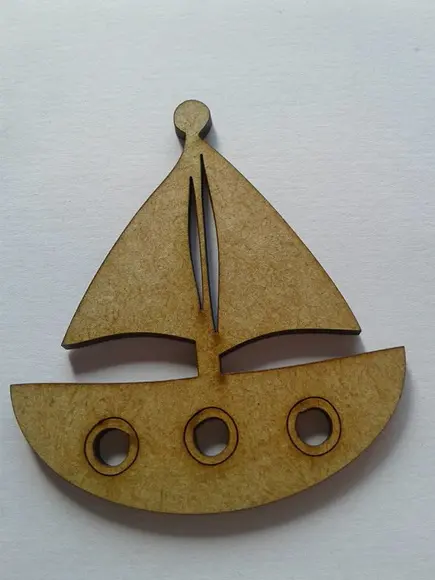 APLIQUE BARCO MDF 8cm.