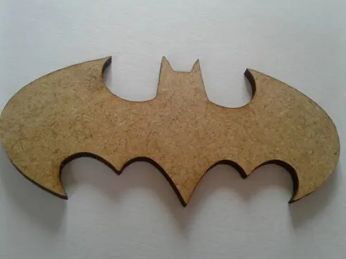 APLIQUE BATMAN MDF 5cm.