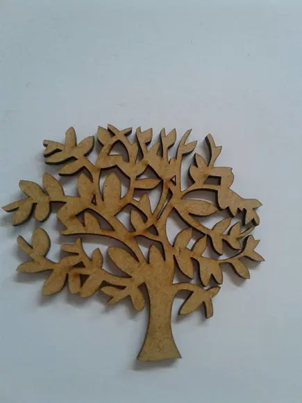 Arvore mdf 8cm.