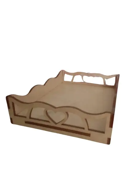 Bandeja mdf 6mm Cru