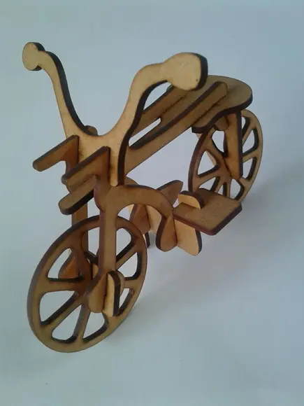 Bicicleta Miniatura mdf