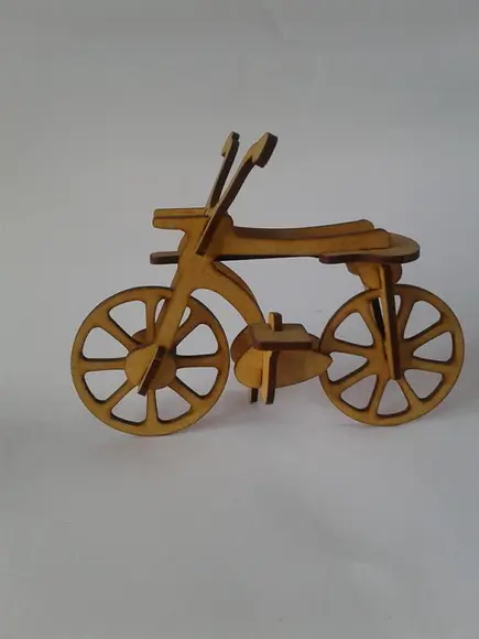 Bicicleta Miniatura mdf