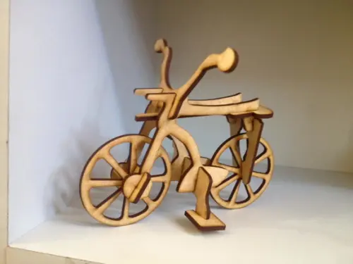 Bicicleta Miniatura mdf