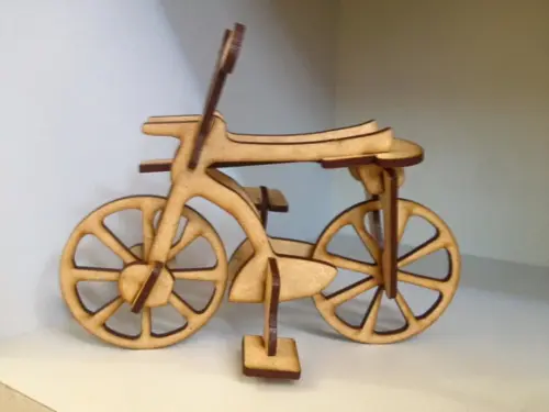 Bicicleta Miniatura mdf