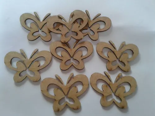 Borboleta 5cm mdf