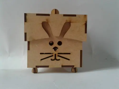 Caixa Coelhinho mdf