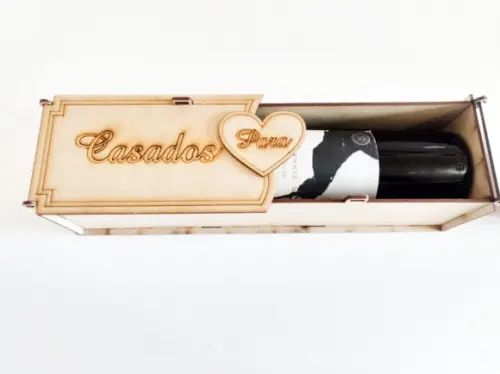 Caixa de Vinho em mdf para Casamento Festas 15 Anos