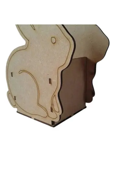 Caixa Formato Coelho mdf 16cm