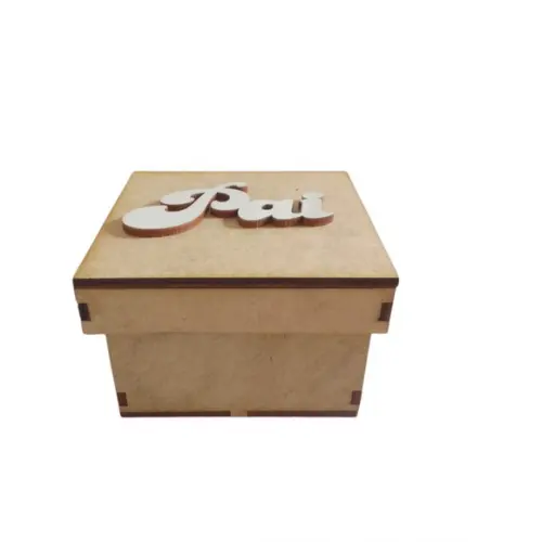 Caixa Pai mdf 8x8