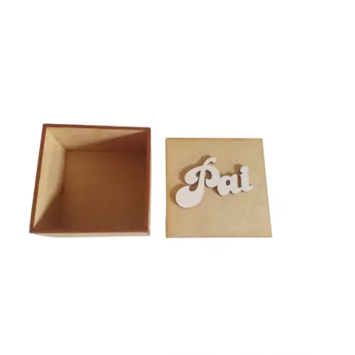 Caixa Pai mdf 8x8