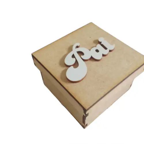 Caixa Pai mdf 8x8