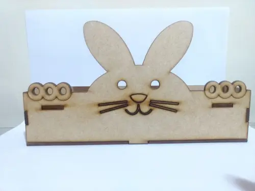 Caixa Porta Ovo Coelho mdf
