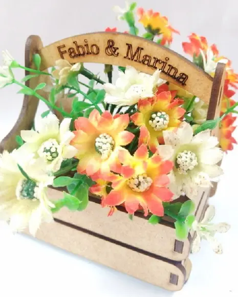 Caixote Feira Lindo 20cm