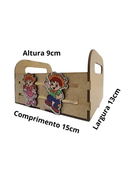Caixote mdf 15cm festa Junina são João