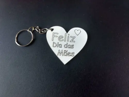 Chaveiro Dia das Mães Coração