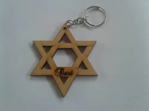 Chaveiro Estrela mdf