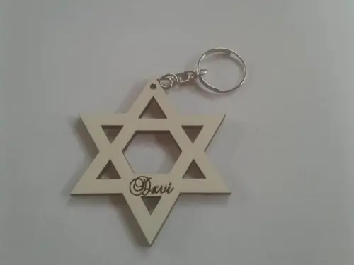Chaveiro Estrela mdf