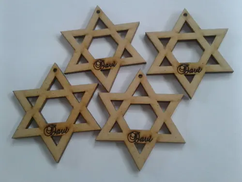 Chaveiro Estrela mdf
