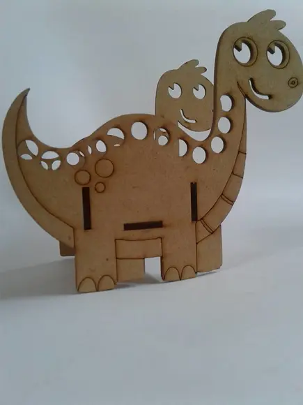 Dinossauro Porta Lapis mdf