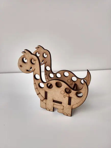 Dinossauro Porta Lapis C/6 Furos