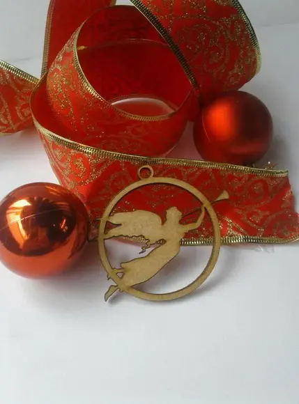 Enfeite (bola) de Natal mdf