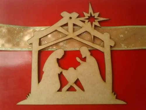 Enfeite natal -Guirlanda Manjedoura