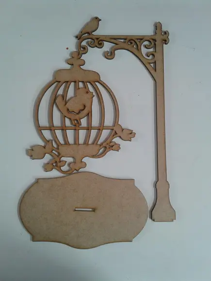 Gaiola Passarinho com Suporte