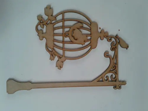 Gaiola Passarinho com Suporte