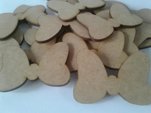Laço Minnie 6cm em mdf