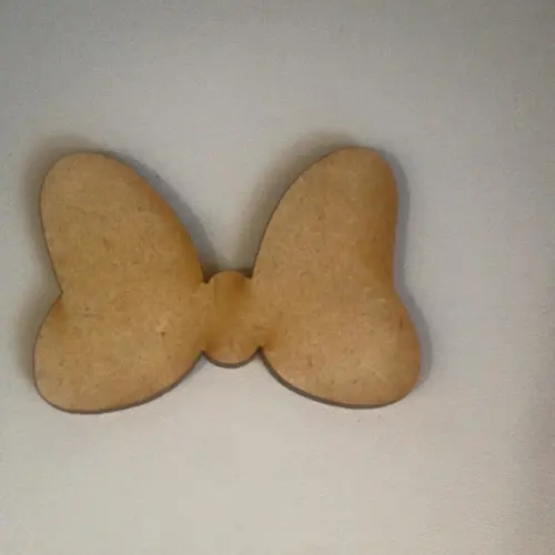 Laço Minnie 6cm em mdf