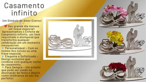 Lembrancinha Casamento Personalizada Porta-retrato em mdf