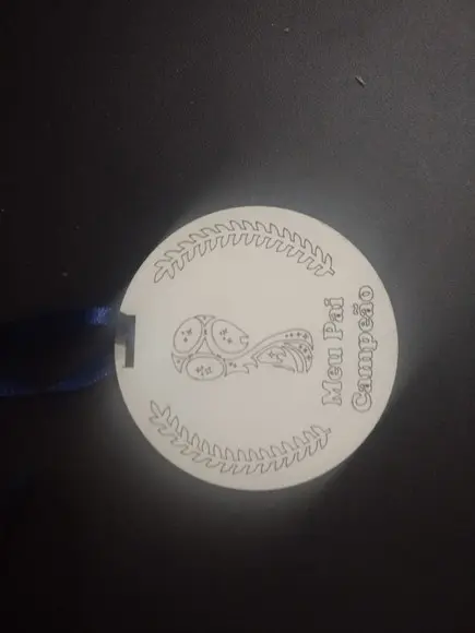 Medalha Pai ( Kit 10 Uni)