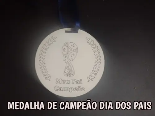Medalha Pai ( Kit 10 Uni)