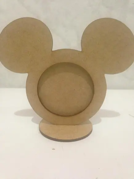 Mickey - Porta Retrato mdf Cru -
