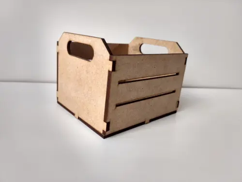 Mini Caixote mdf Festa 10x8x8cm