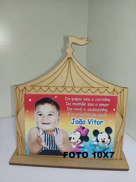 Mini Porta Retrato Circo