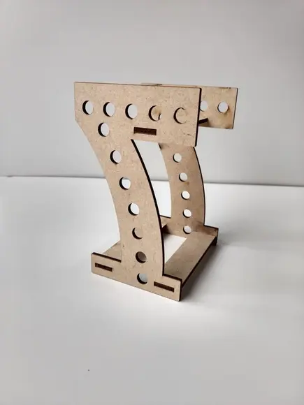Numero 7 Porta Lápis mdf