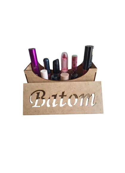 Porta Batom Charm mdf Personalizável ? Organização e Estilo