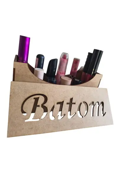Porta Batom Charm mdf Personalizável ? Organização e Estilo
